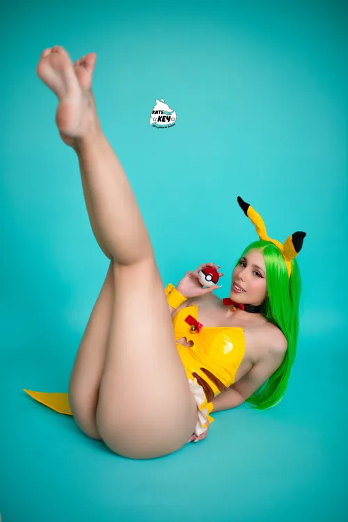 Pikachu from Pokemon by Kate Key Cosplay