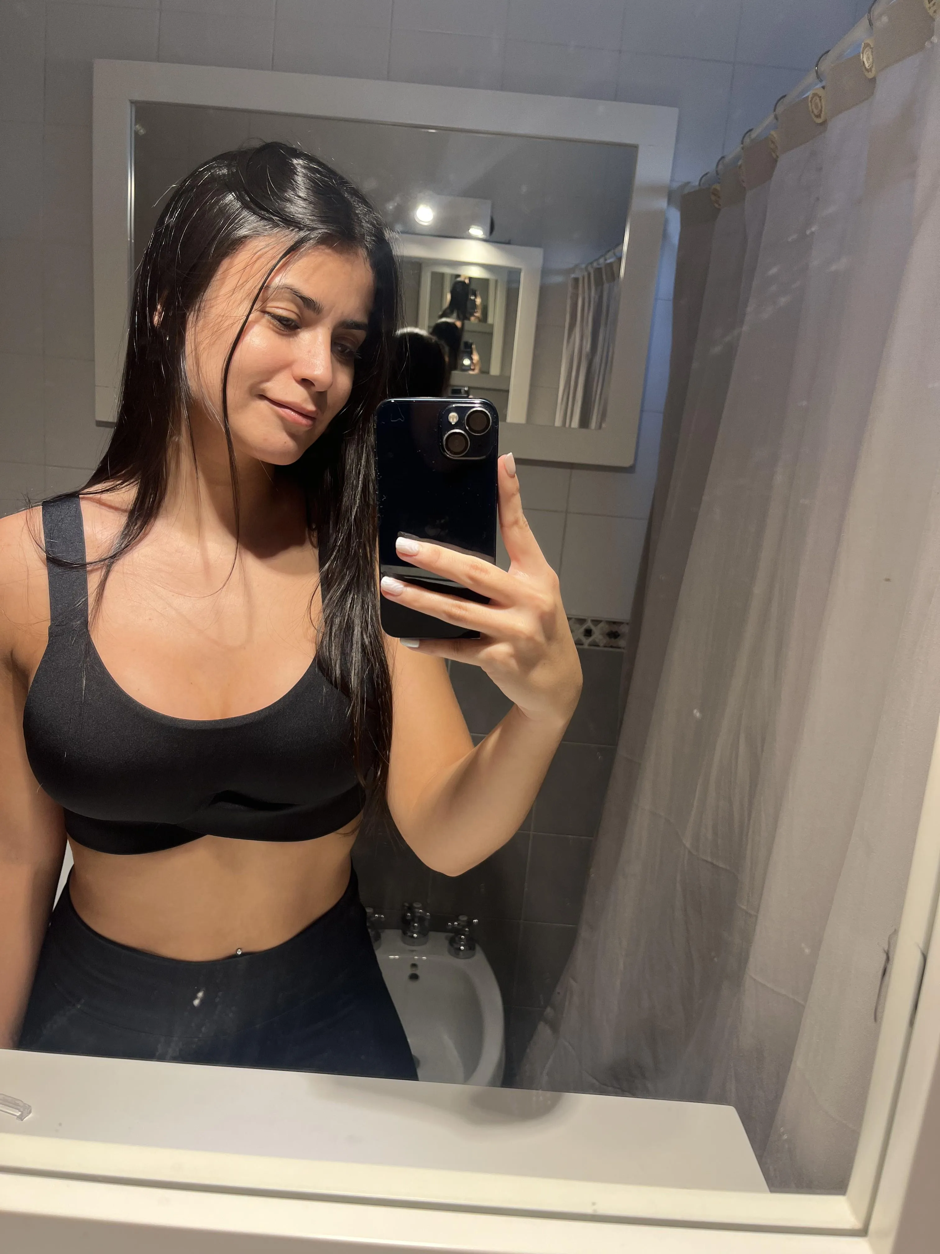 Post work out selfie