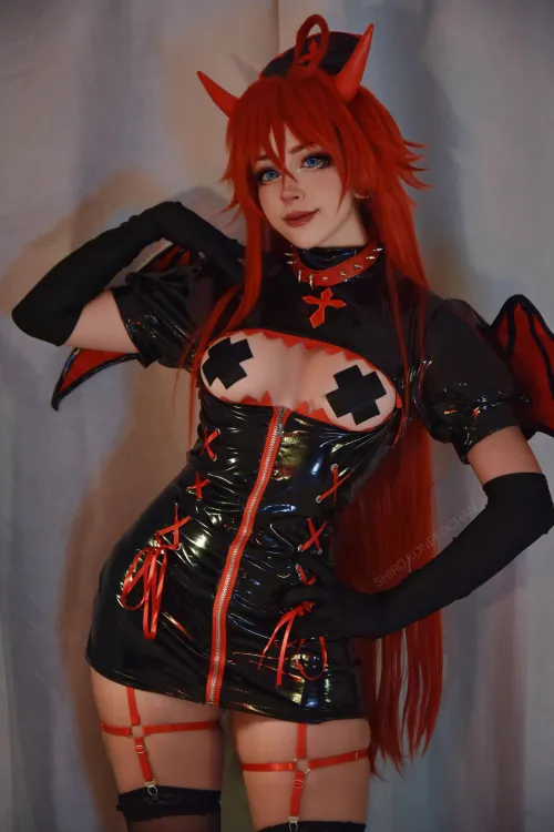 Rias Gremory by (Shiro_konekochan) from (High School DXD)