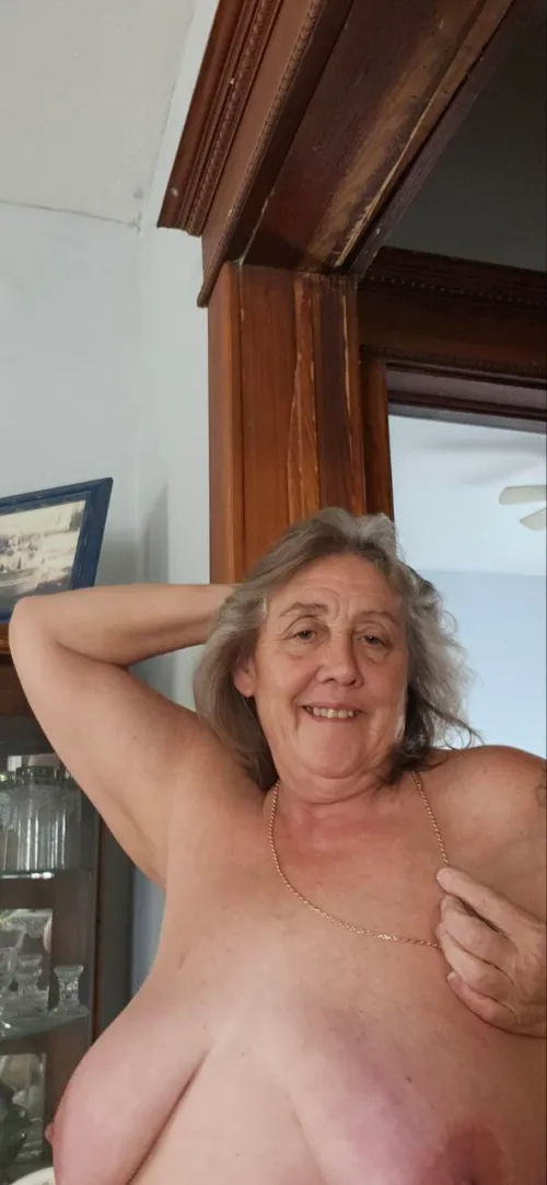 Step through that door and I will show you what a granny does in the sheets