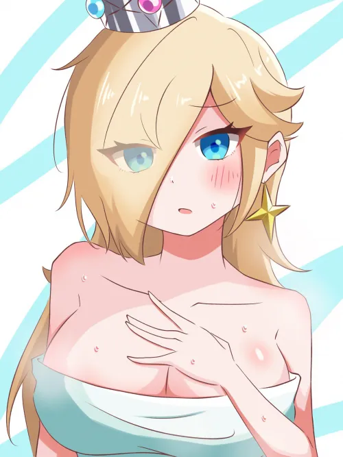 Asking Rosalina to bath with her (@YassRosalina) [Super Mario]
