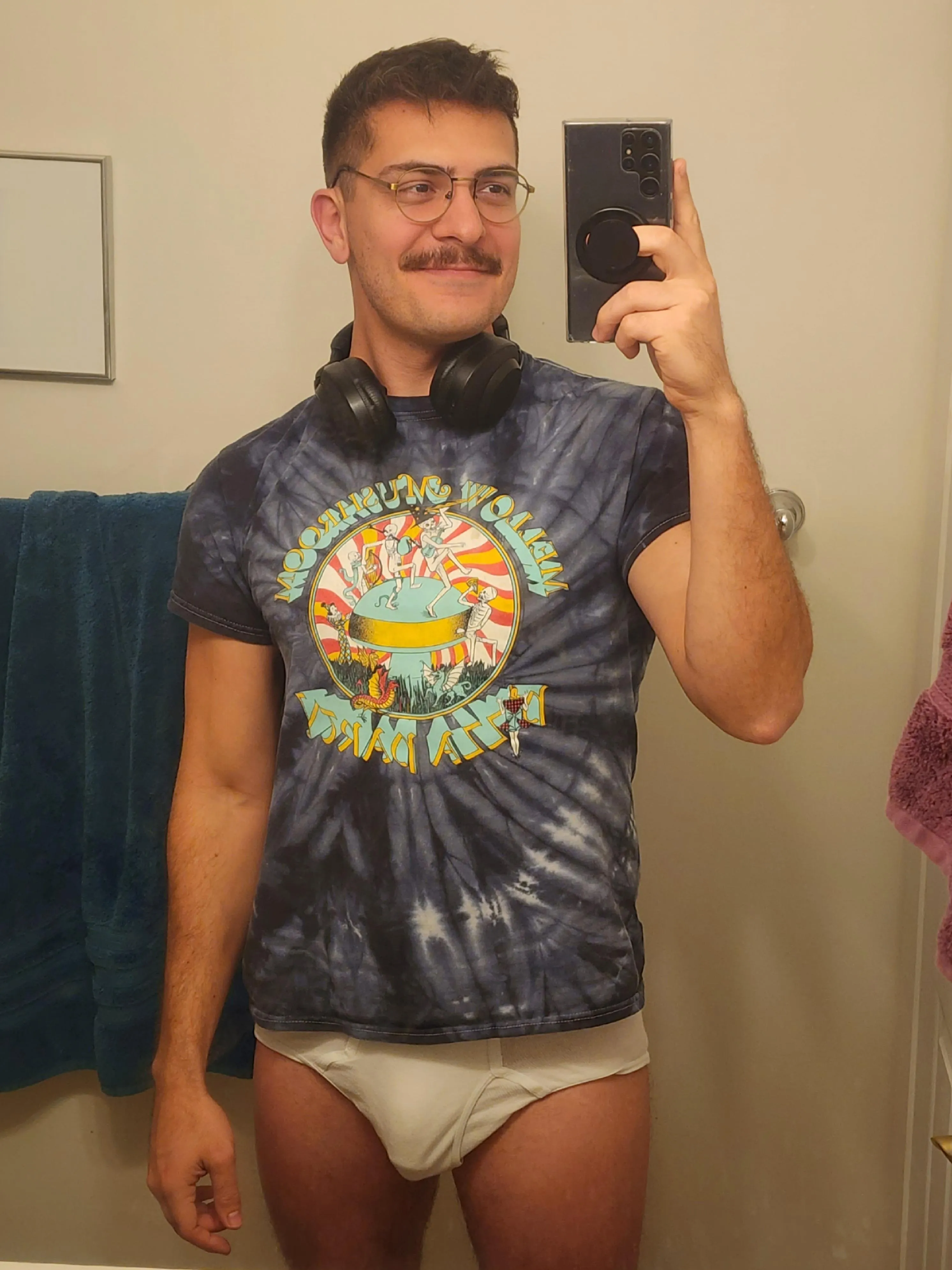 Do you ever get embarassed by wearing tighty whities?