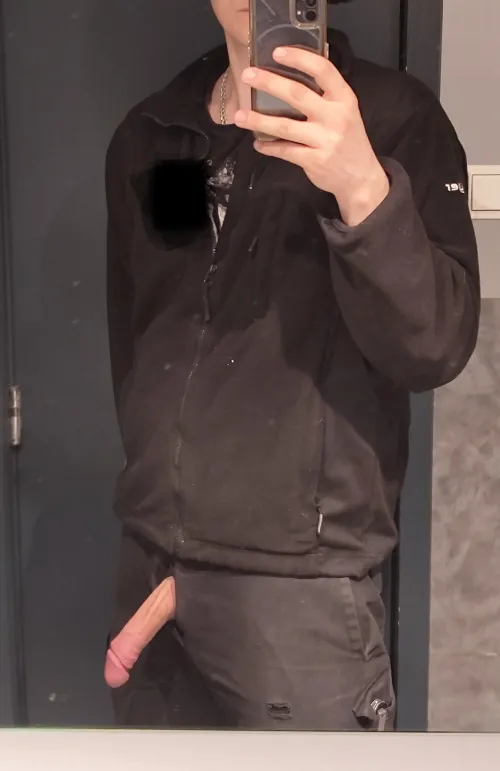 En liten semi på jobb