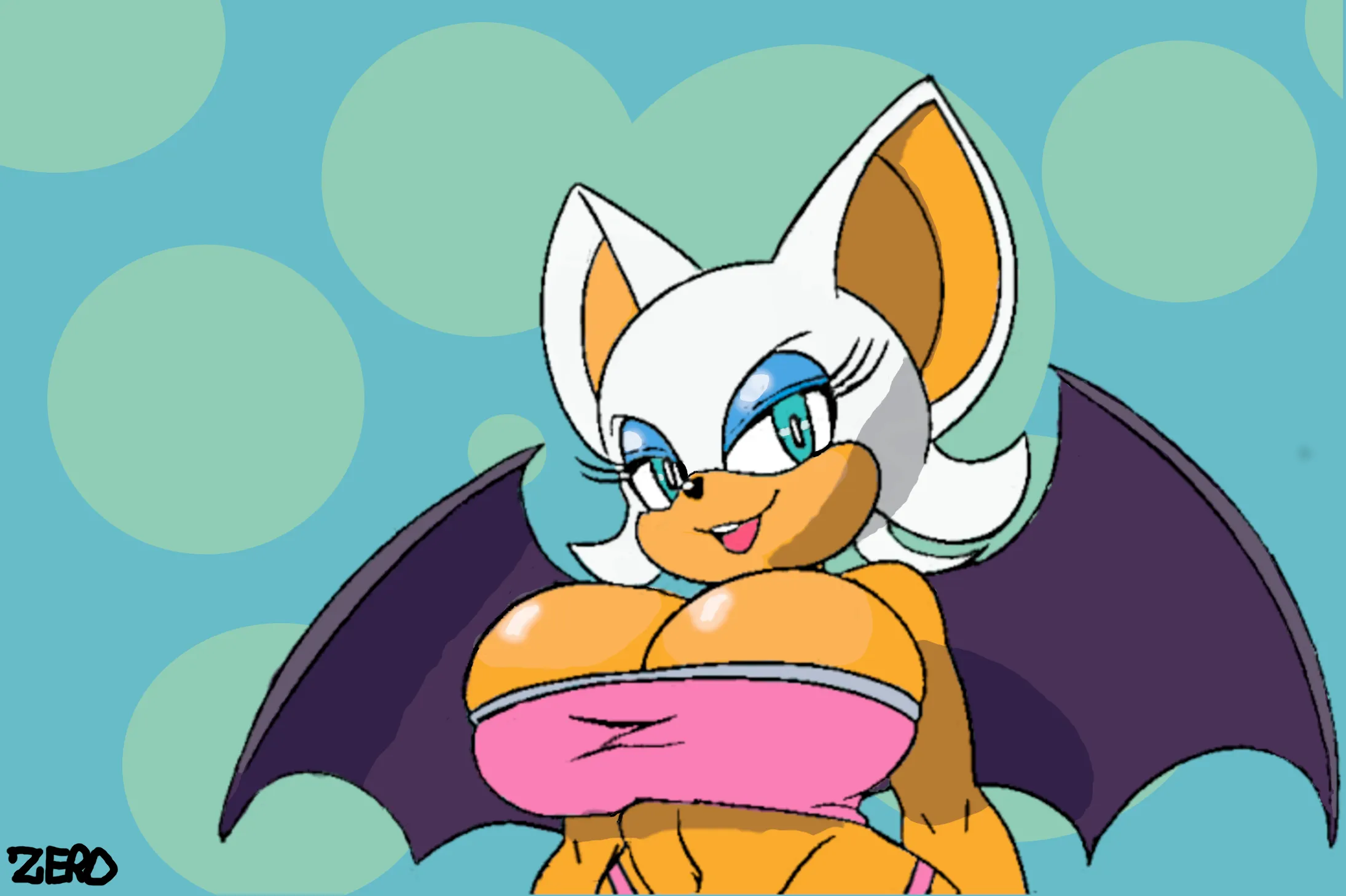 First time drawing Rouge