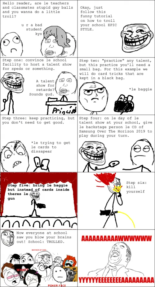 How to troll your school