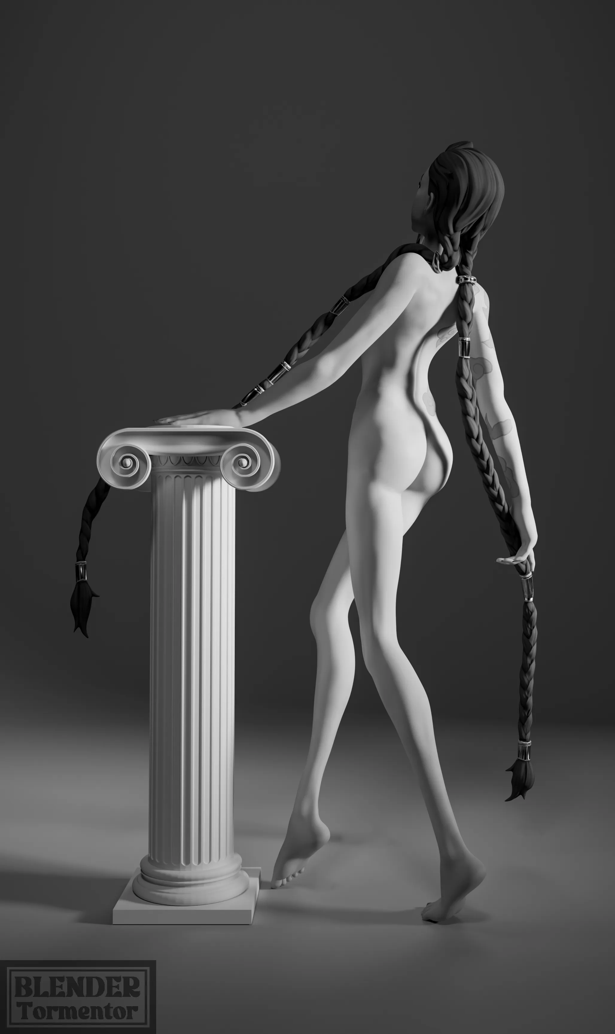 Jinx Greyscale 2(BlenderTormentor)