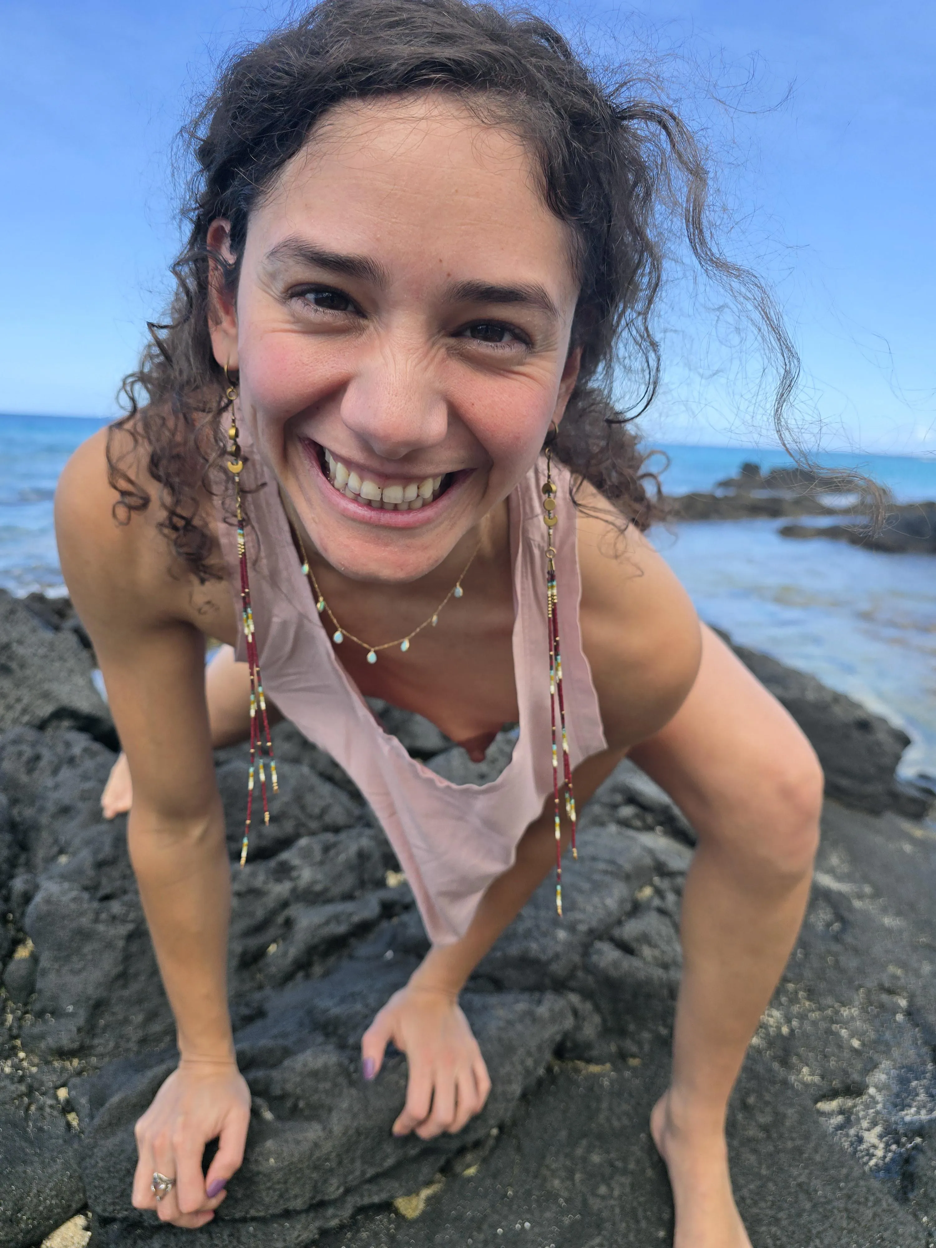 POV: You're at the beach and spot me crawling out of the ocean