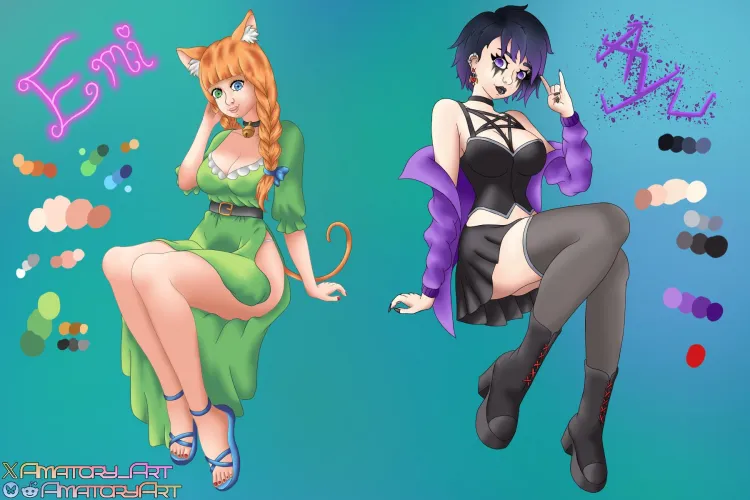 Redesigning my OCs for the billionth time...