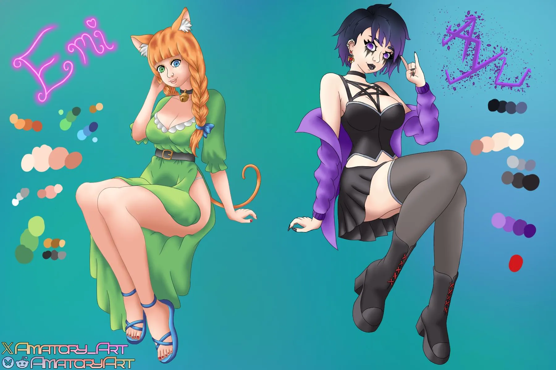 Redesigning my OCs for the billionth time...