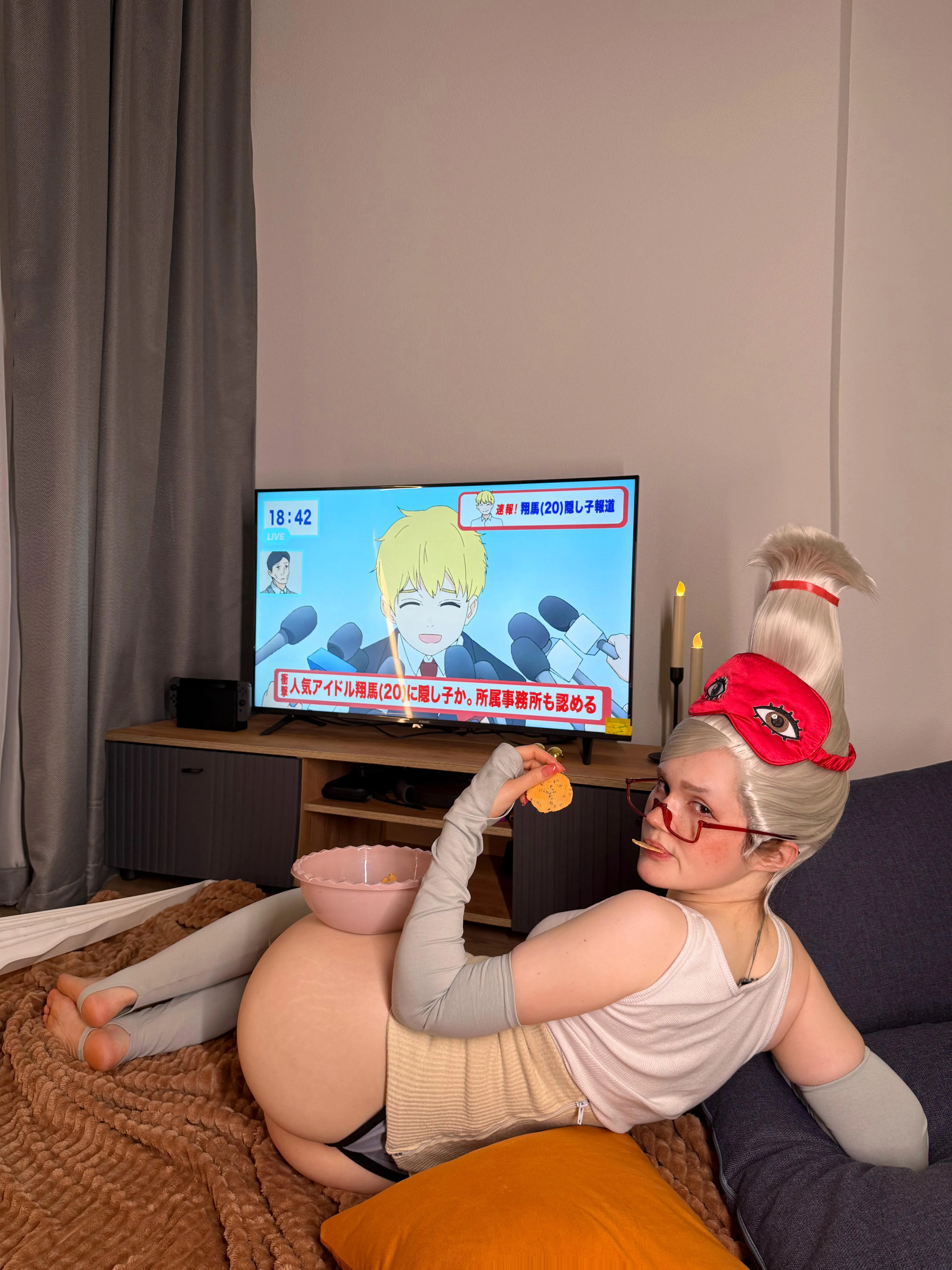 Seiko from Dandadan cosplay by Neyrodesu