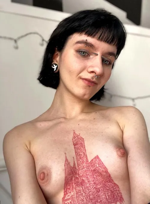 Sexy facial piercings