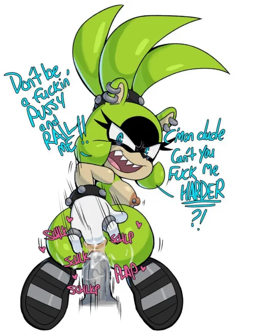 Surge the tenrec wants you to rail her