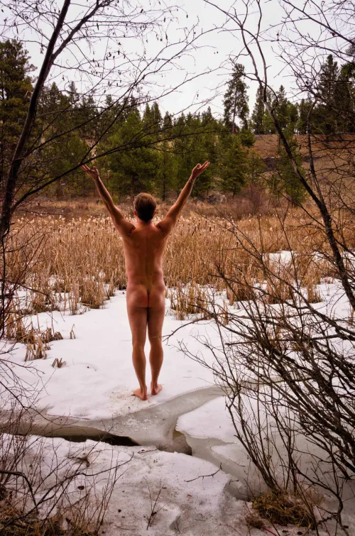 the quickening is upon us, the ice is breaking up, water is moving. Spring is just around the corner.