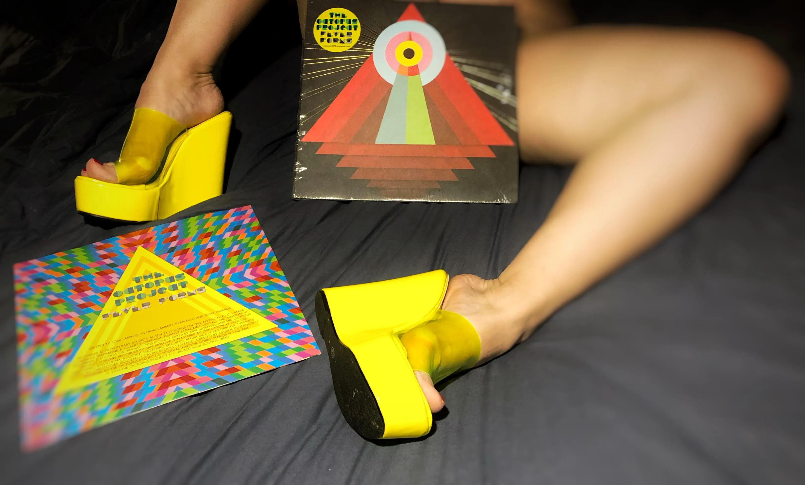 Wedges ‘n‘ vinyl