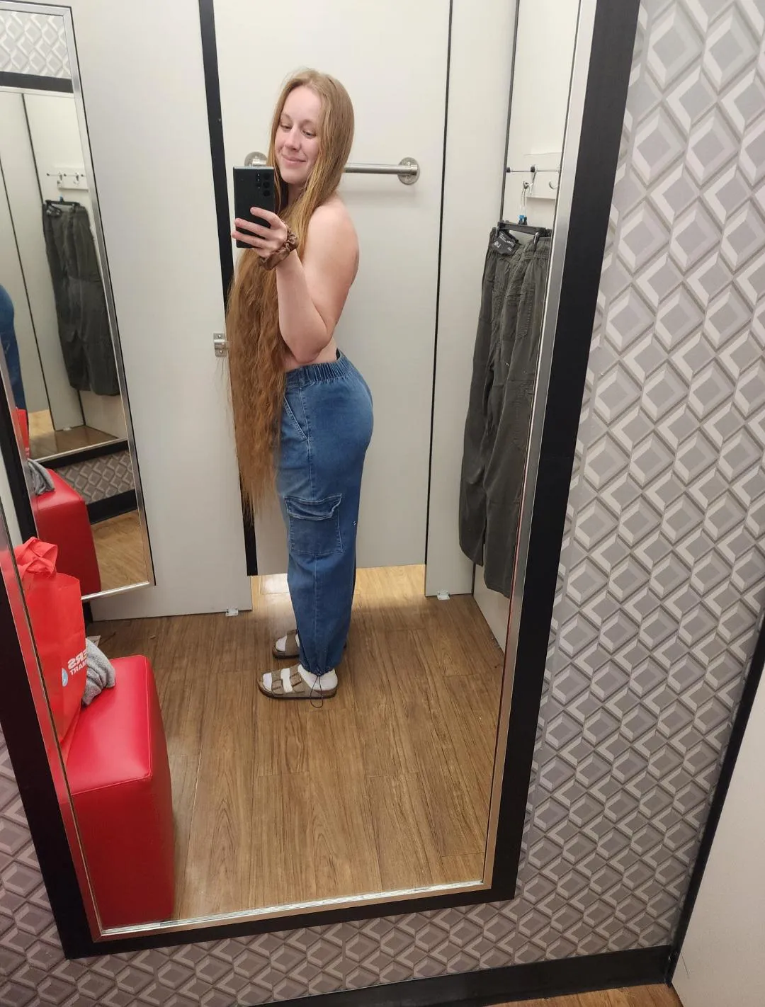 Who needs a shirt with hair like this?