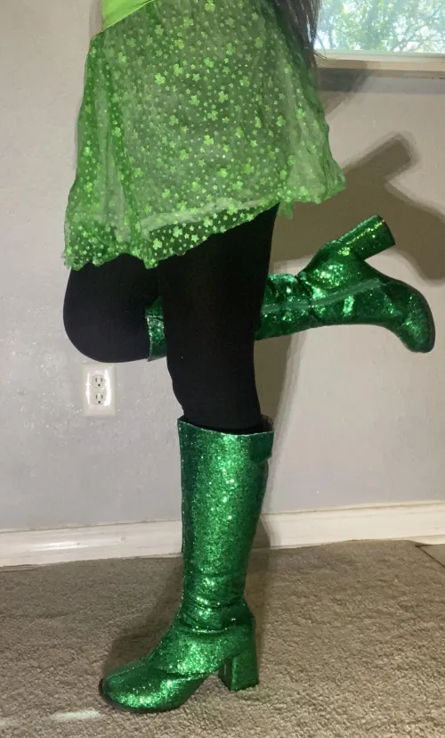 You know and I know, that you’re not lucky enough to touch these boots.