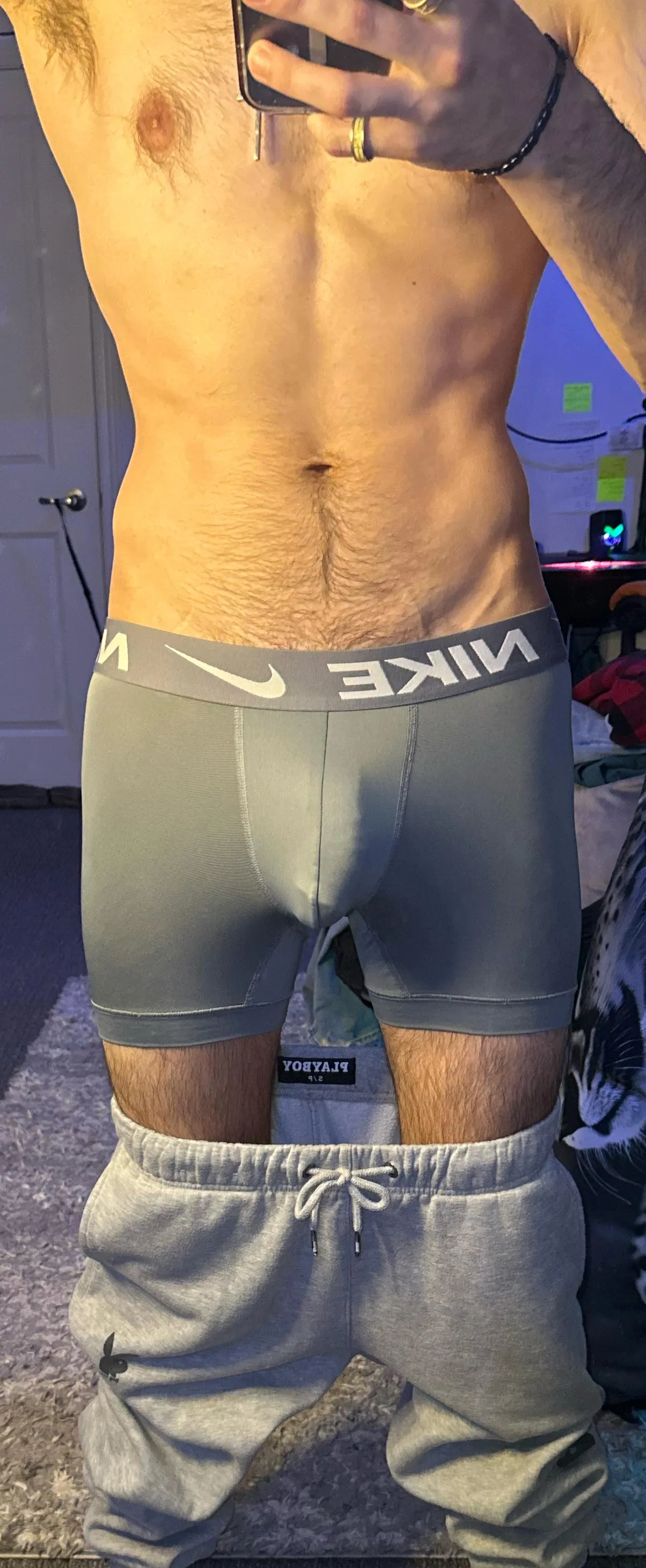 25 gay, bulging out