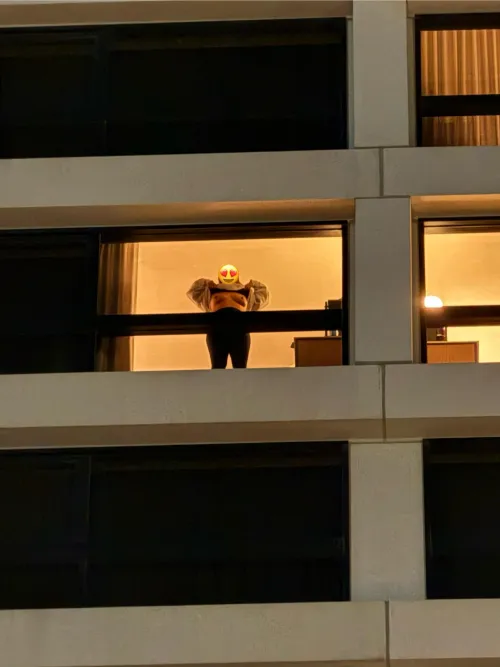 9th Floor Hotel Window