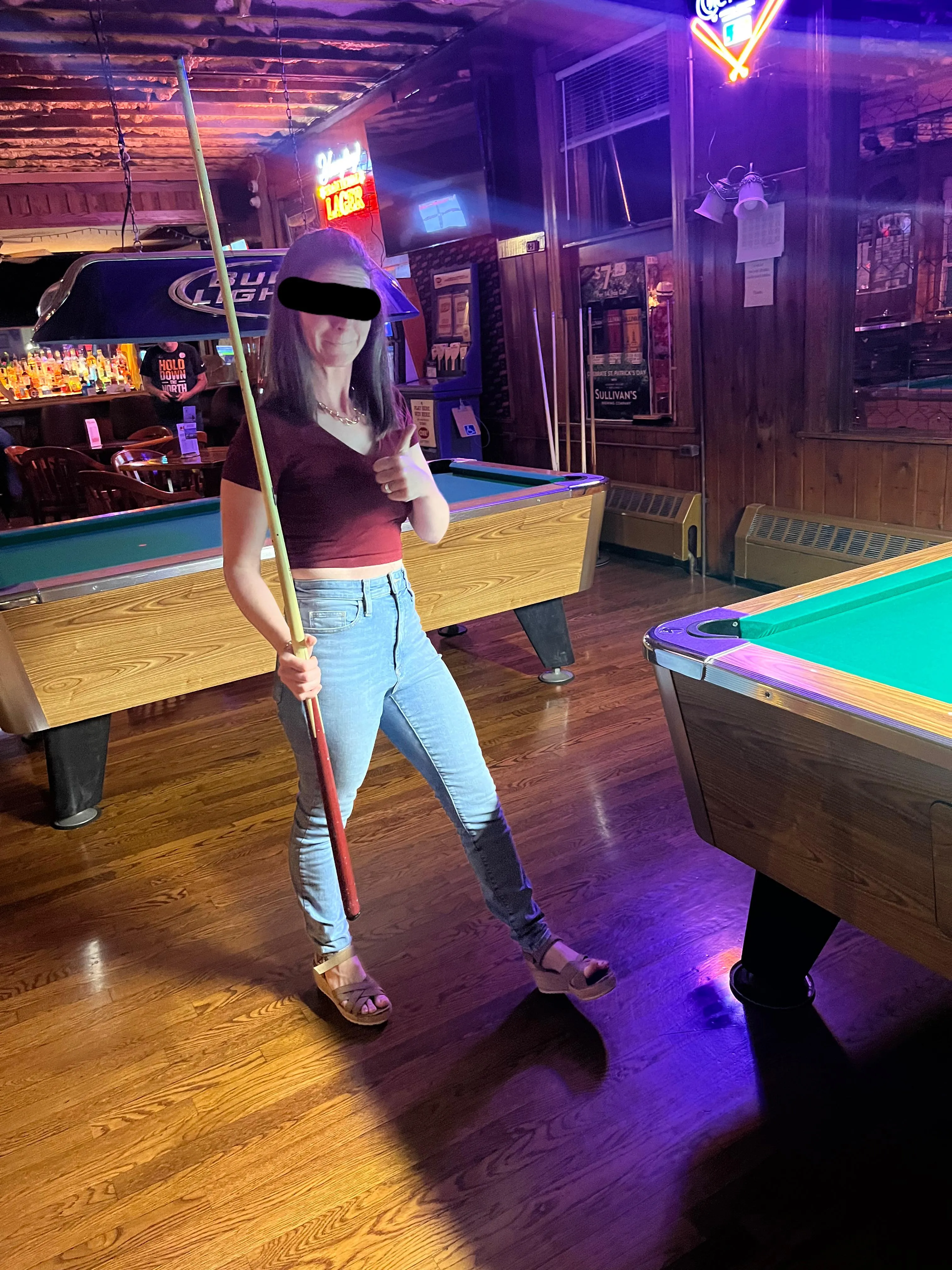 Come beat me at pool 😆