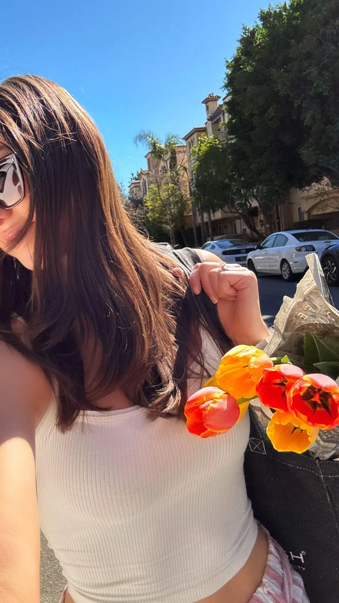 From her insta story