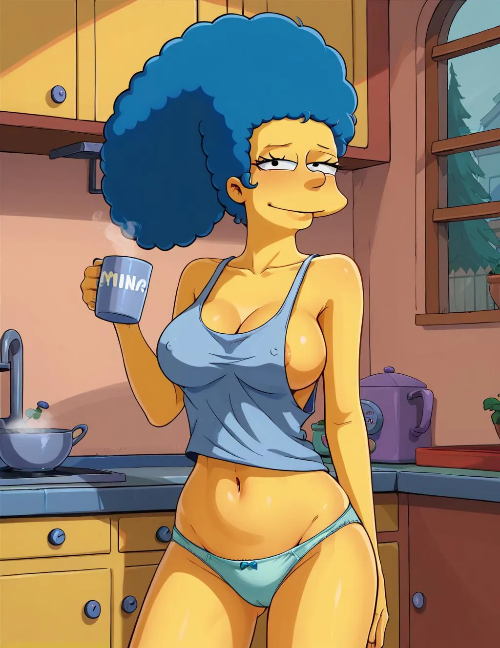 Good morning hun. Coffee or……..?