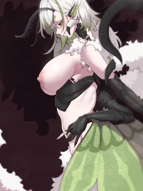 [Juniper Actias] Moth Mommy (ToddingArt)