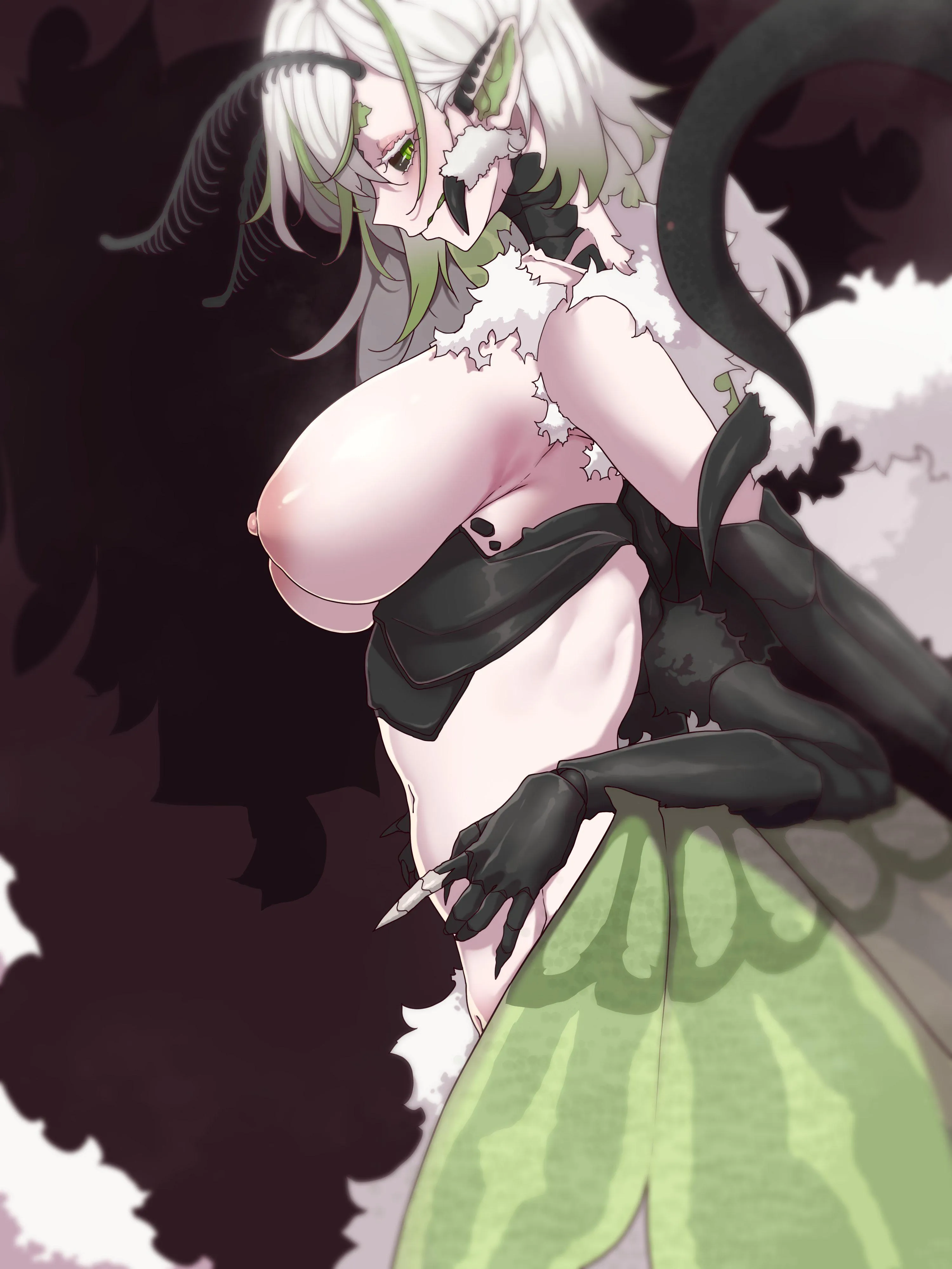 [Juniper Actias] Moth Mommy (ToddingArt)