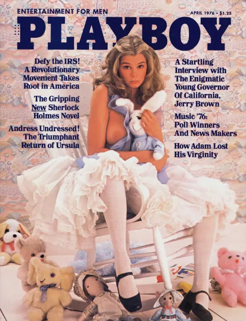 Kristine DeBell - Playboy Cover April 1976