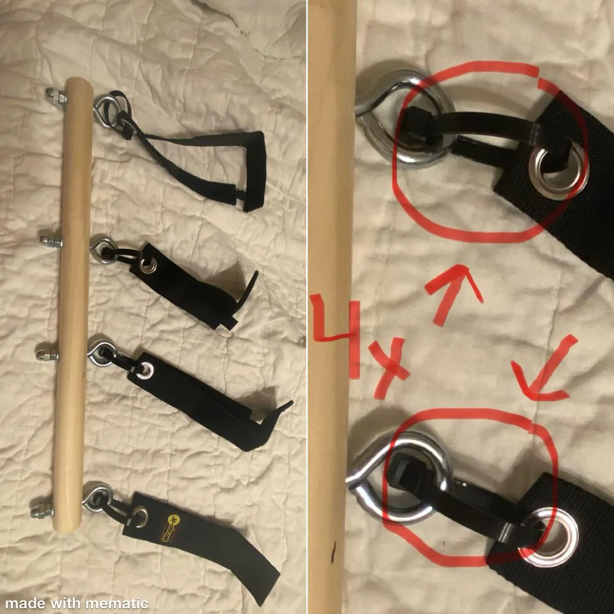 Need a stronger replacement for zip ties too much wiggle room and weak