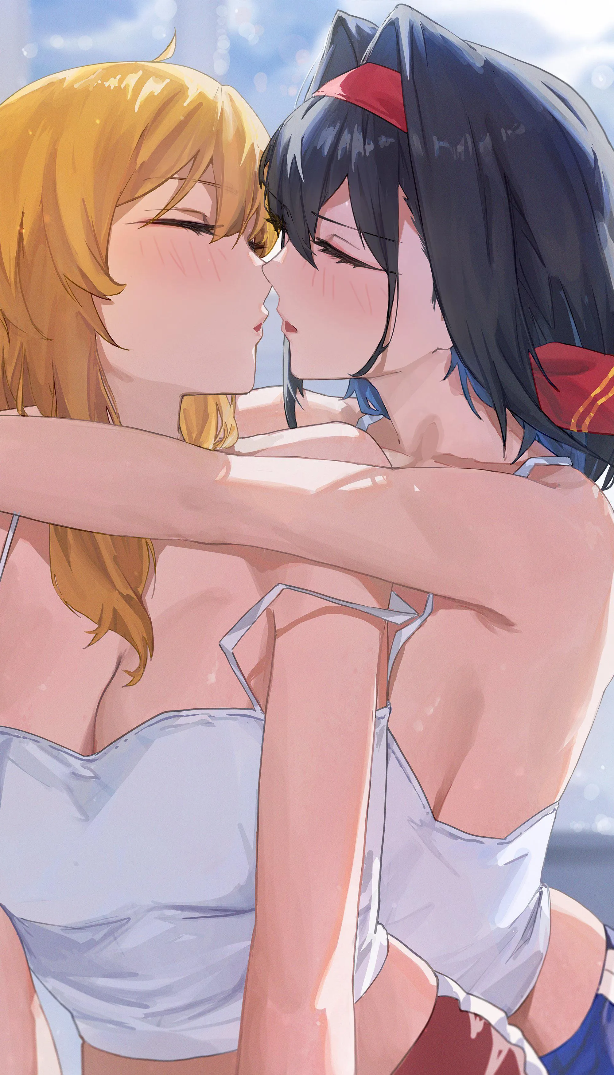 [Ouro Kronii] & [Kaela Kovalskia] Kiss