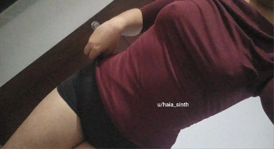 poking through my shirt