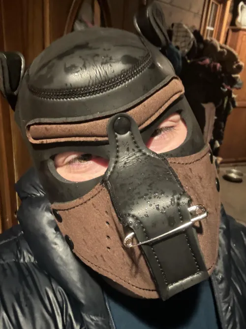 took a walk in the rain :33