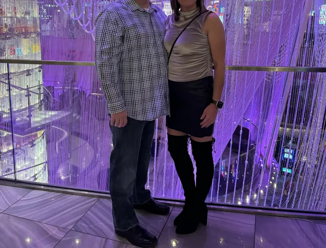 45M/43F Chicago Burbs looking another MF couple or single for some fun tonight!
