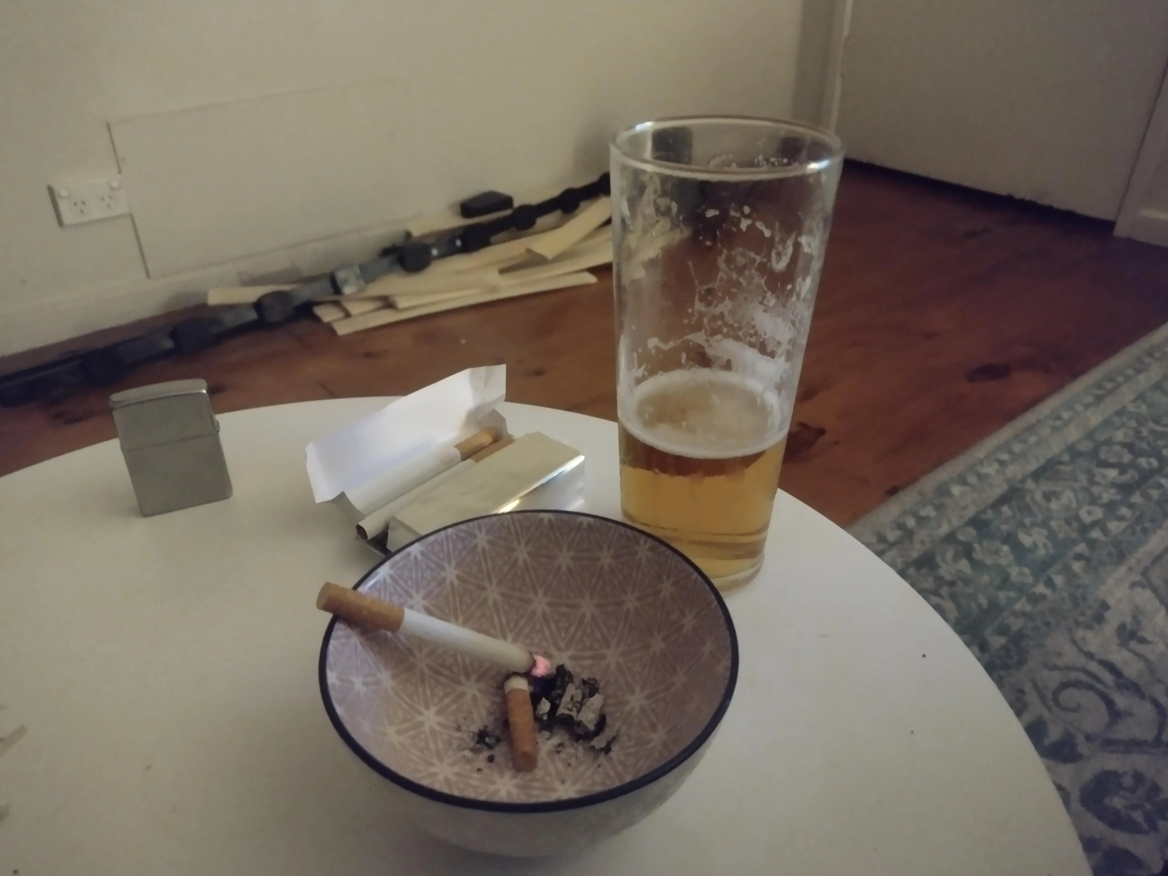 Alright I do smoke and drink.