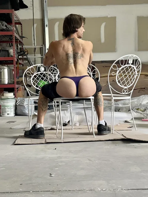 Big back!  Is purple my color?