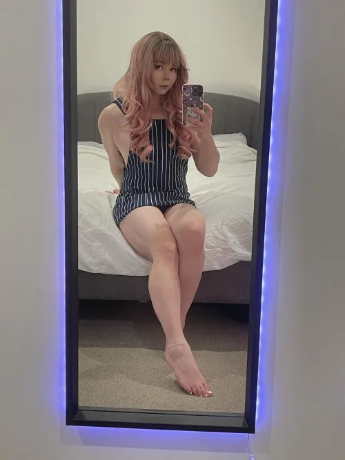 Butcher apron but make it cute ❤️