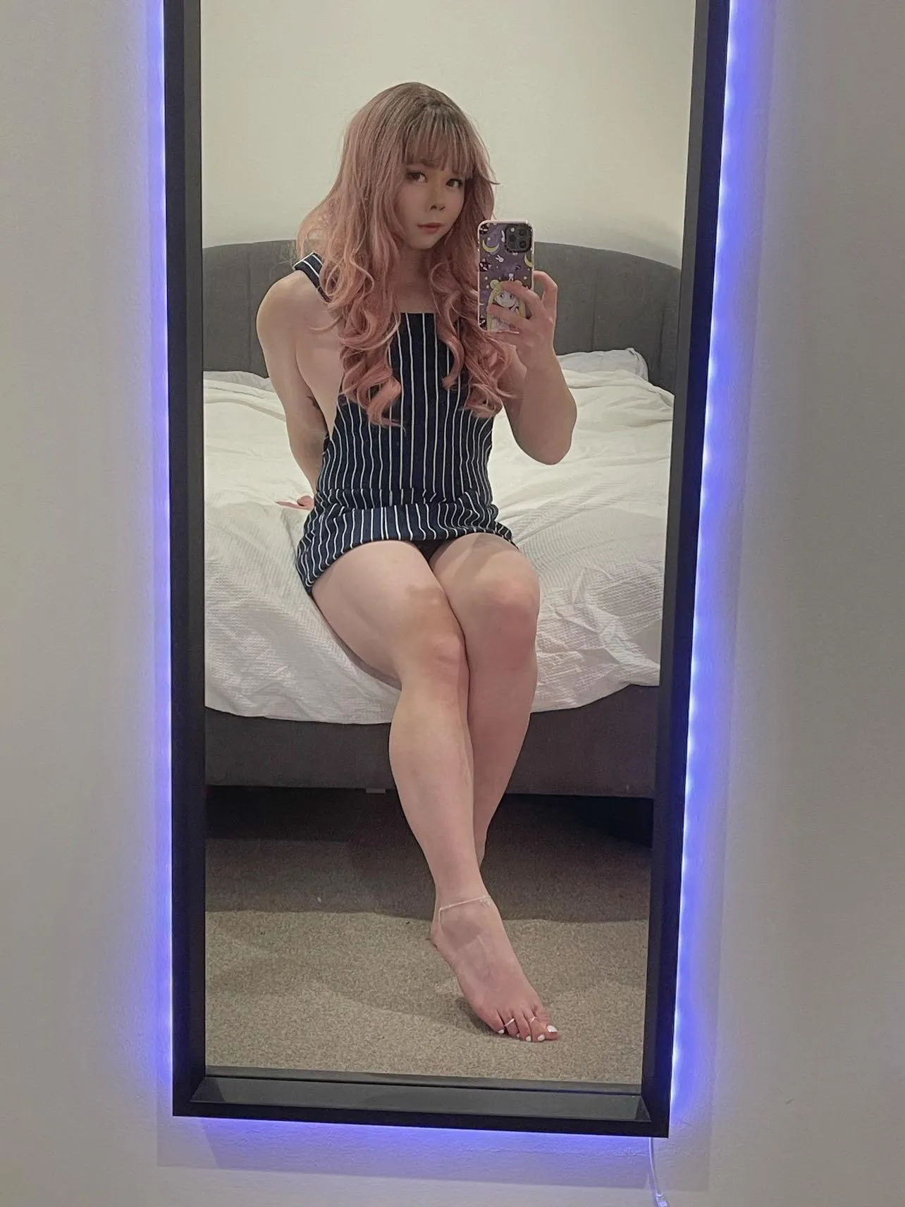 Butcher apron but make it cute ❤️