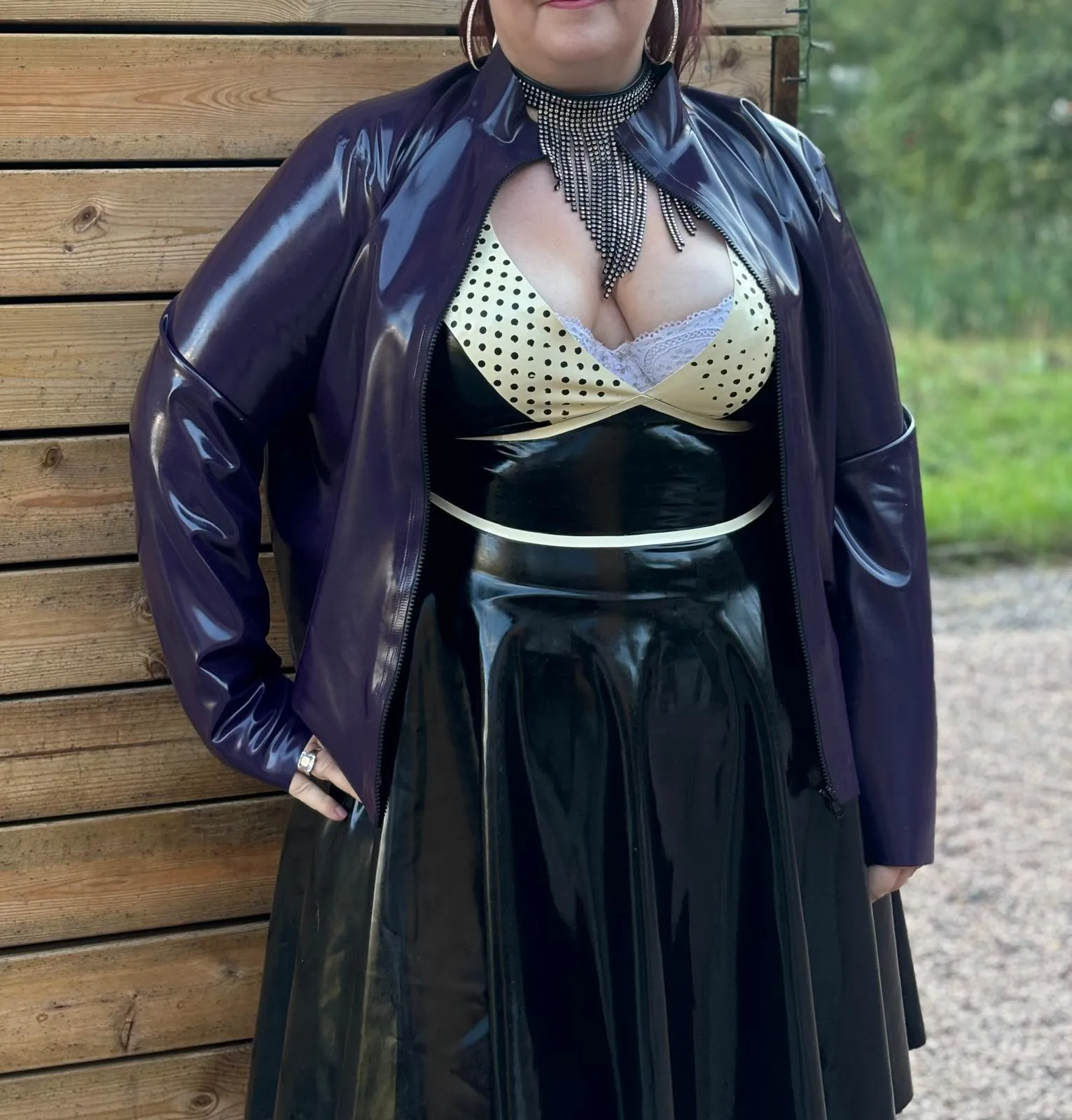 Go to the latex party