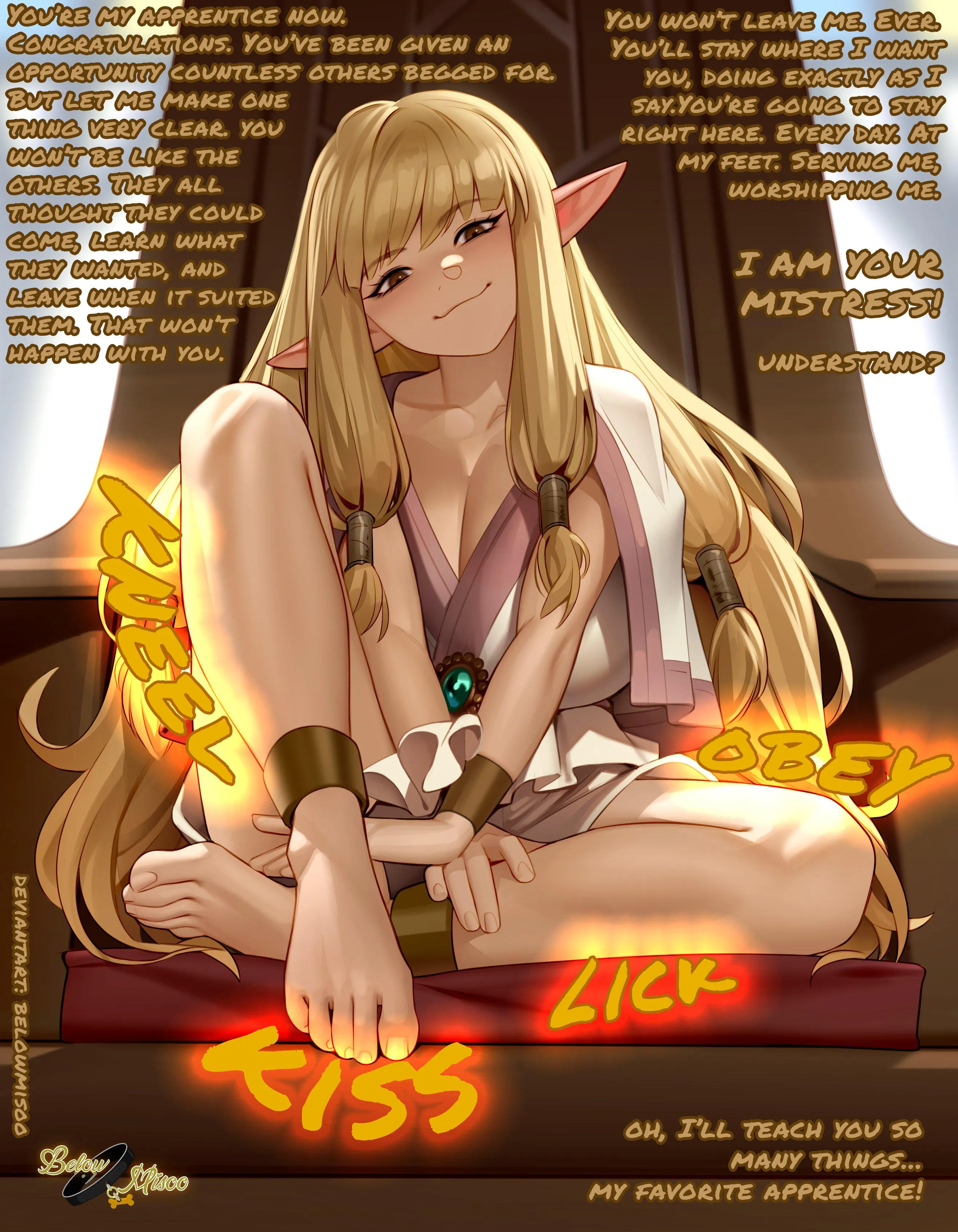 Her New Apprentice [Feet] [Soles] [Toes] [Foot Worship] [Enslavement] [Mind Fuck] [Degradation]