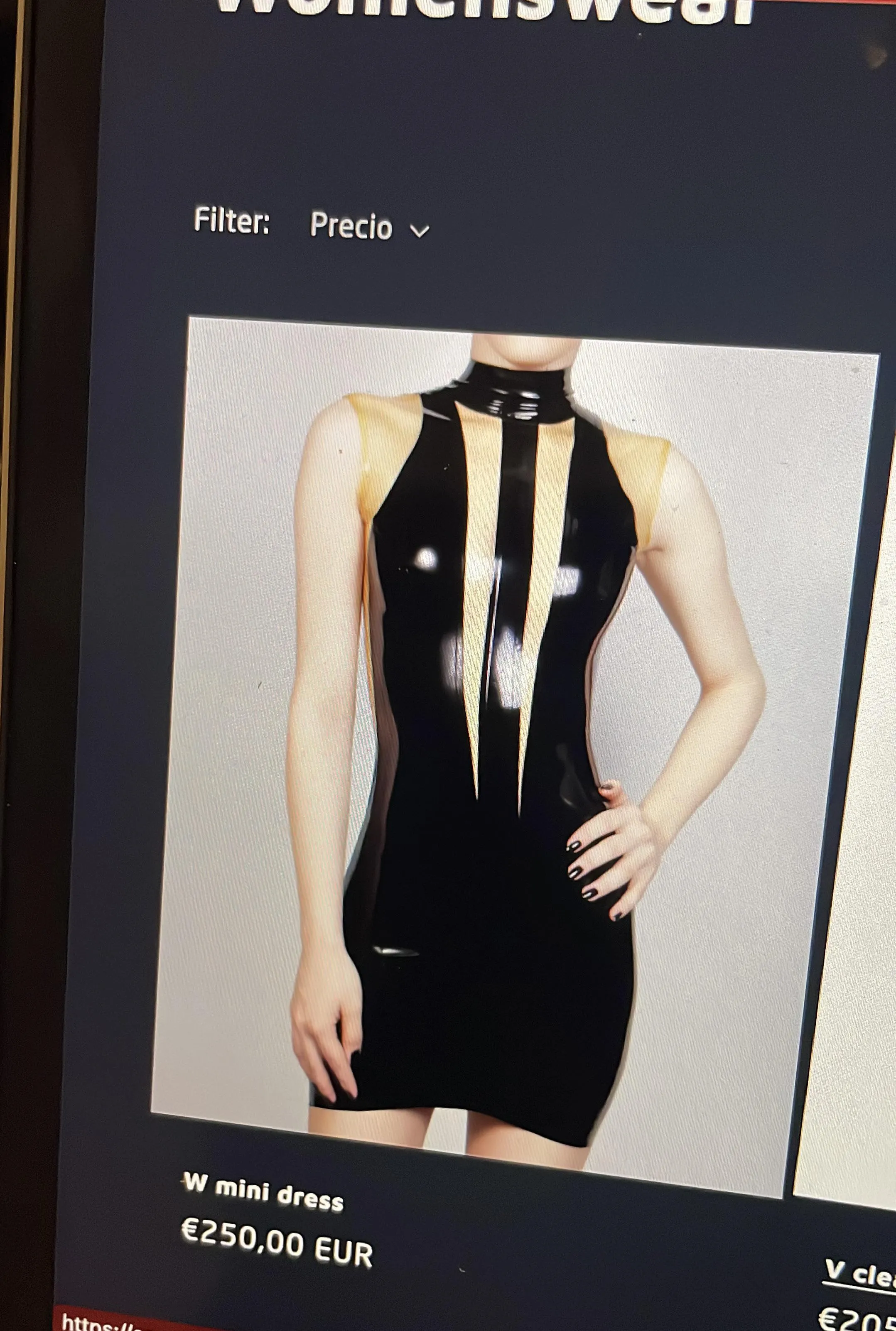 I am so bored by plain latex. Thinking of buying this latex minidress at Cocolatex.  Yeay or nay?