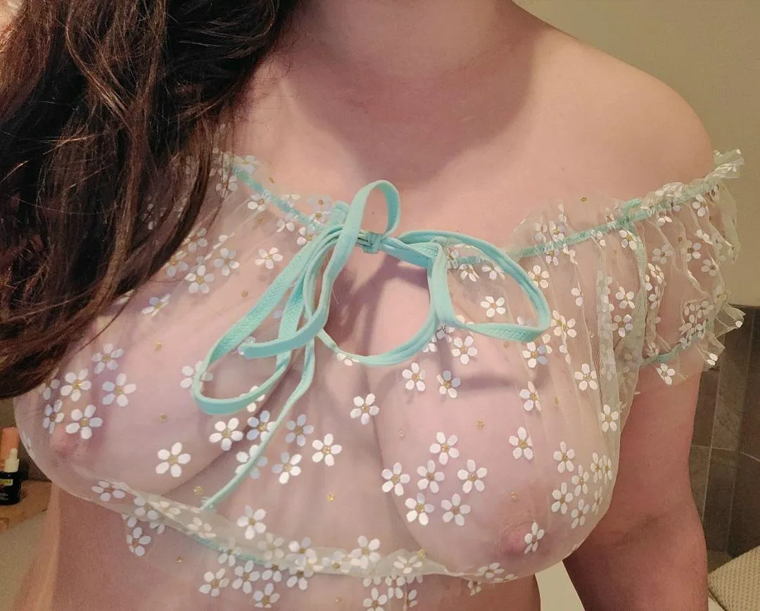 I hope my titties in my favourite top appeal to y'all