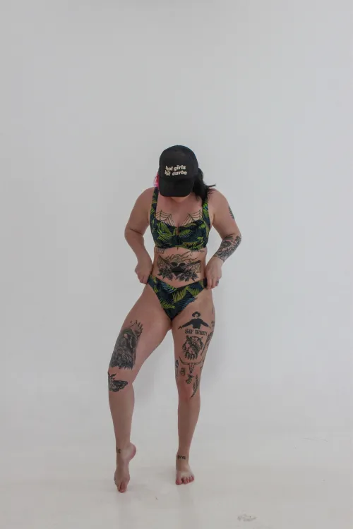 I like how my tattoos peek out :)