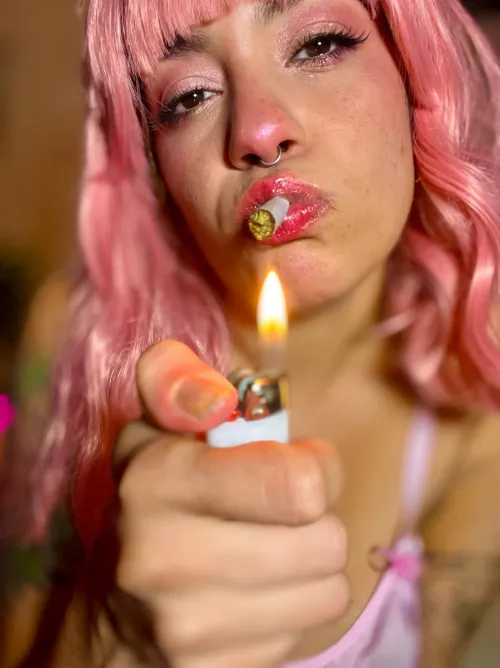 I look cute but I get really kinky when I'm high