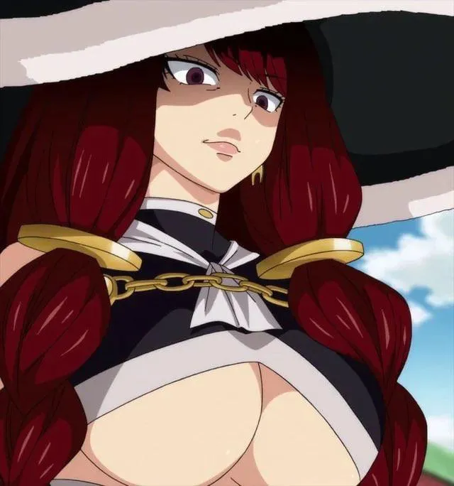 I would be both terrified and aroused if she stared at me like that. [Fairy Tail]