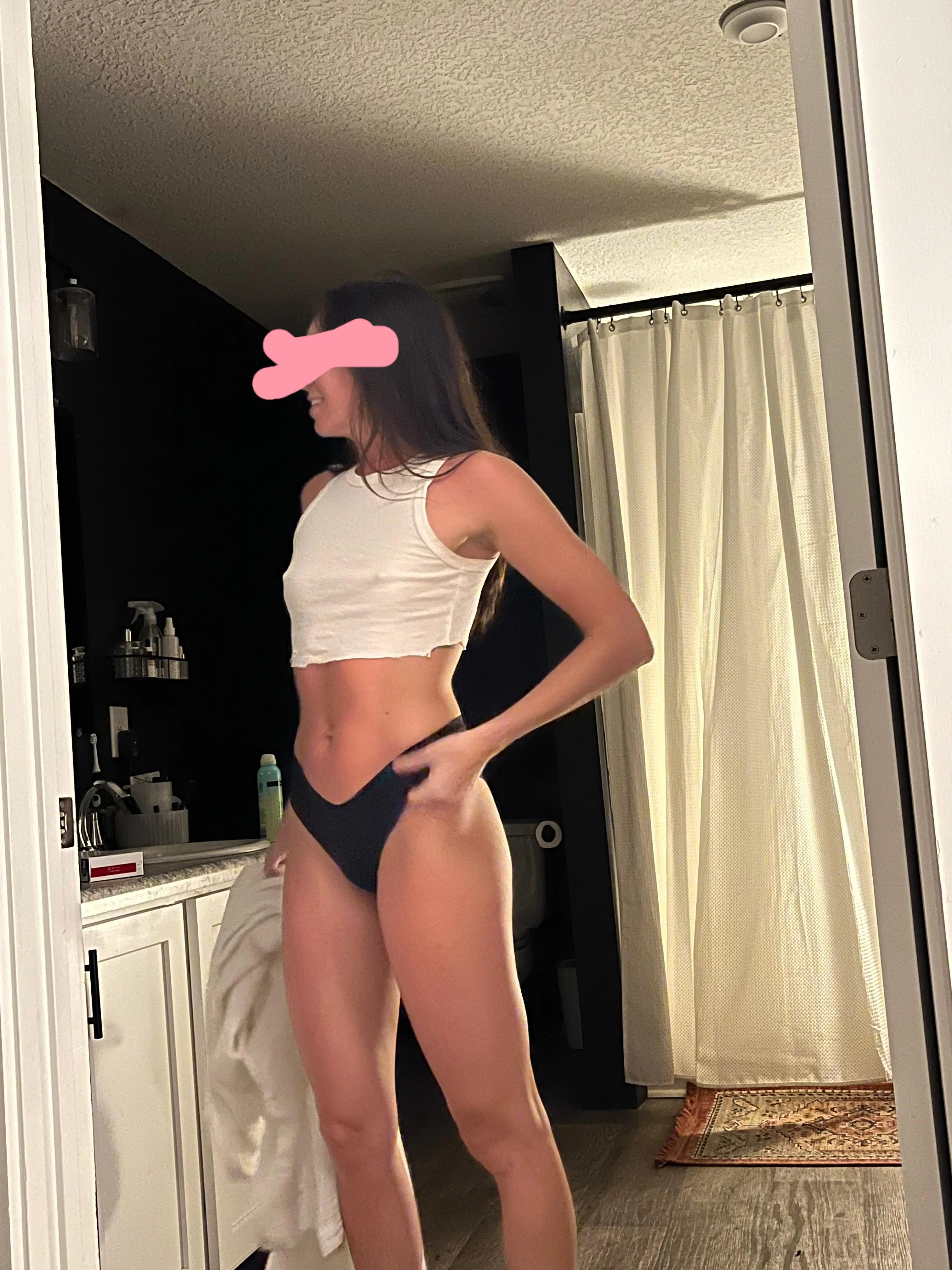 My 33 year old church wife looked incredible tonight.