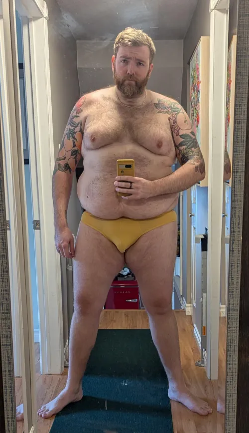 The news has me stress eating lately, hope I'm not too big for you bears