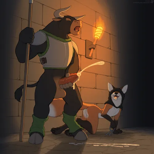 Town Sketch - Guard (jishinu) [M]