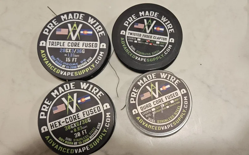 Trying to get back into rebuildables after being out of the scene for a few years. I found these old spools of coils sitting in a drawer. Are these still considered decent coils or are there better alternatives out there now?