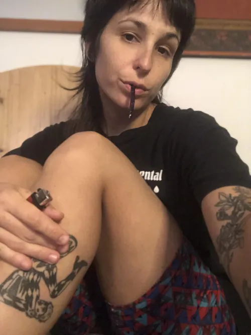 We share it and maybe you take off my clothes