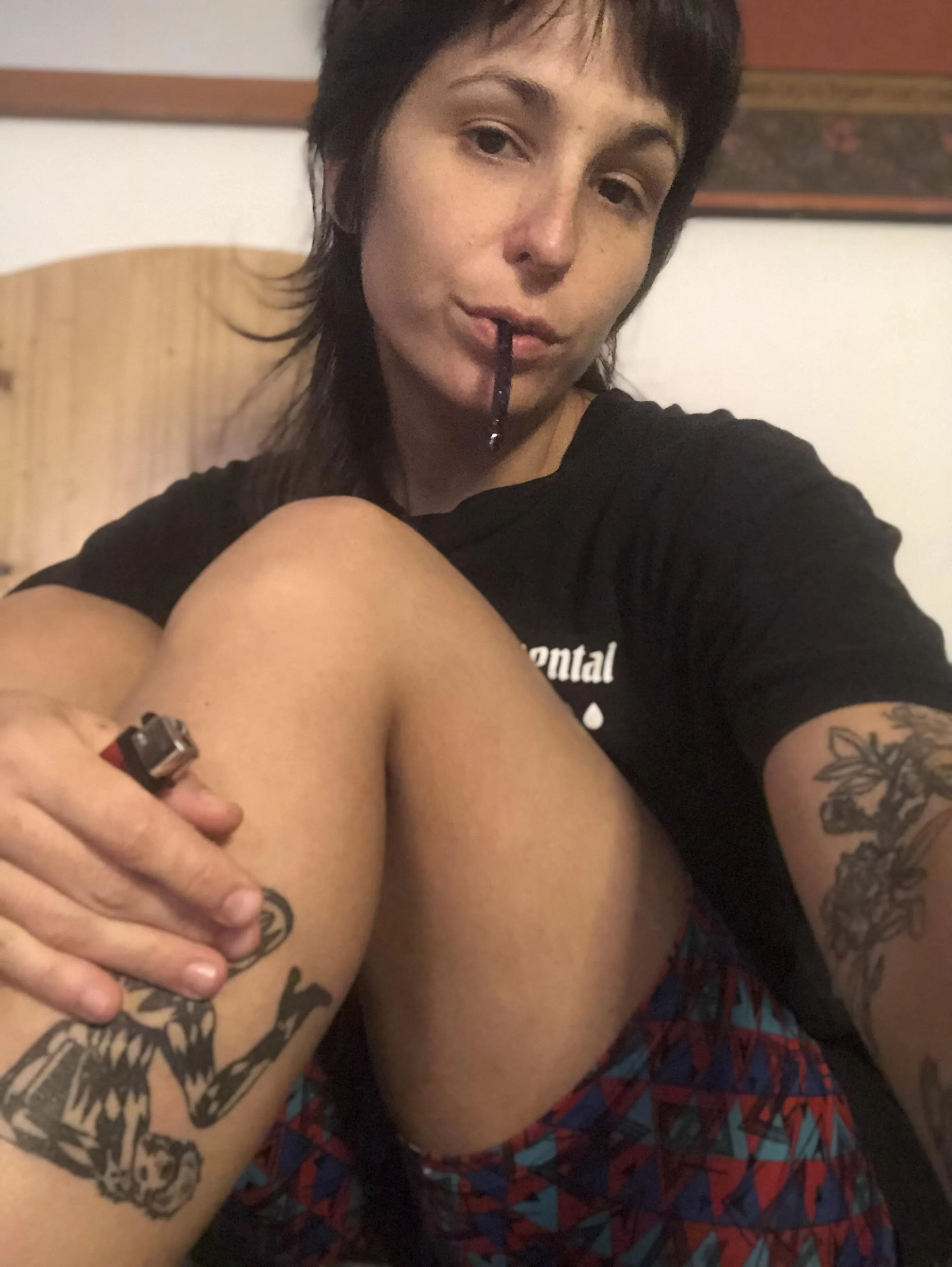 We share it and maybe you take off my clothes